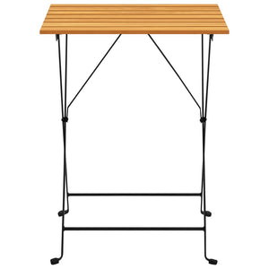 Cafébord 55x54x71 cm massivt akaciaträ