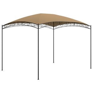 Paviljong 3x4x2,65 m taupe 180 g/m²
