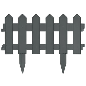 Rabattkant 25 delar antracit 10 mm PP