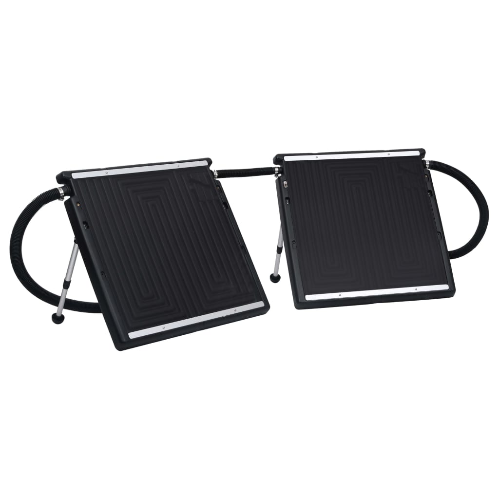 Dubbel solpanel för pool 150x75 cm