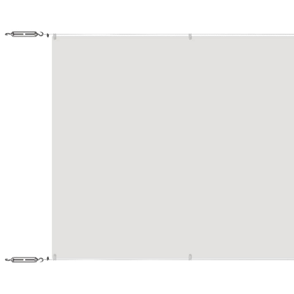 Markis vertikal vit 140x800 cm oxfordtyg