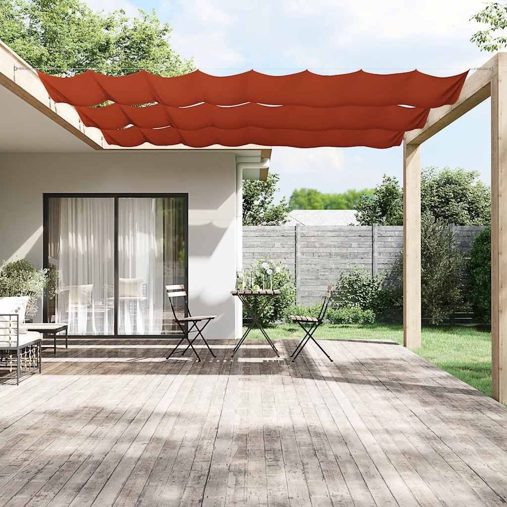 Markis vertikal terrakotta 140x800 cm oxfordtyg