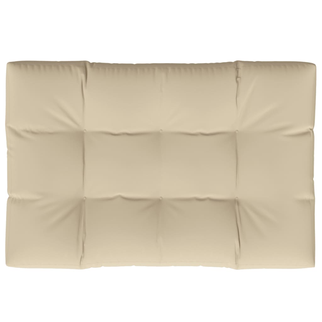 Palldyna beige 120x80x12 cm tyg