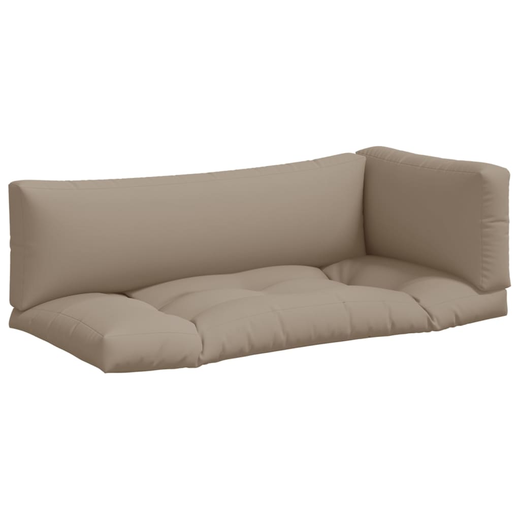 Palldynor 3 st taupe tyg