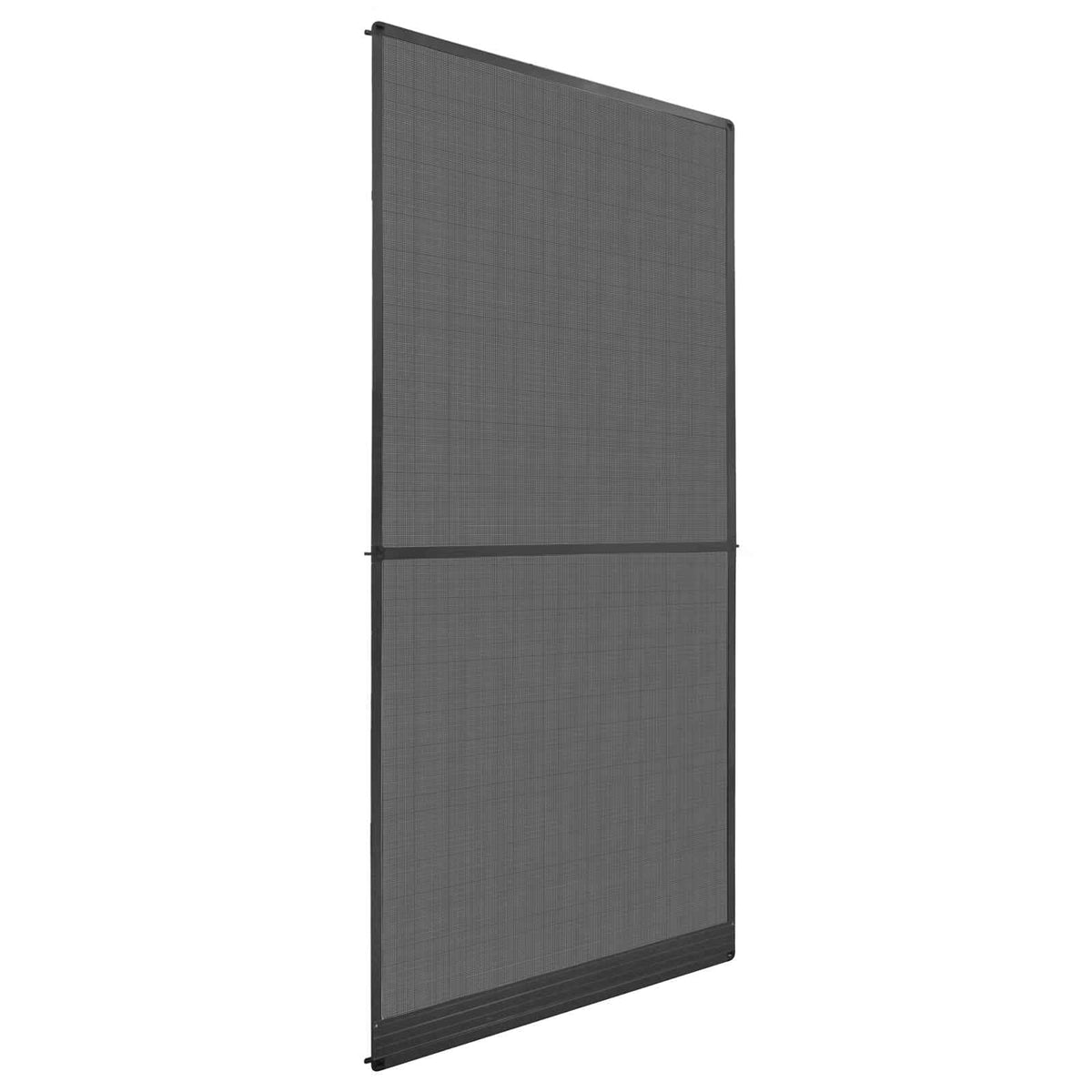 Fällbart insektsfilter Antracit och svart 100 x 215 cm