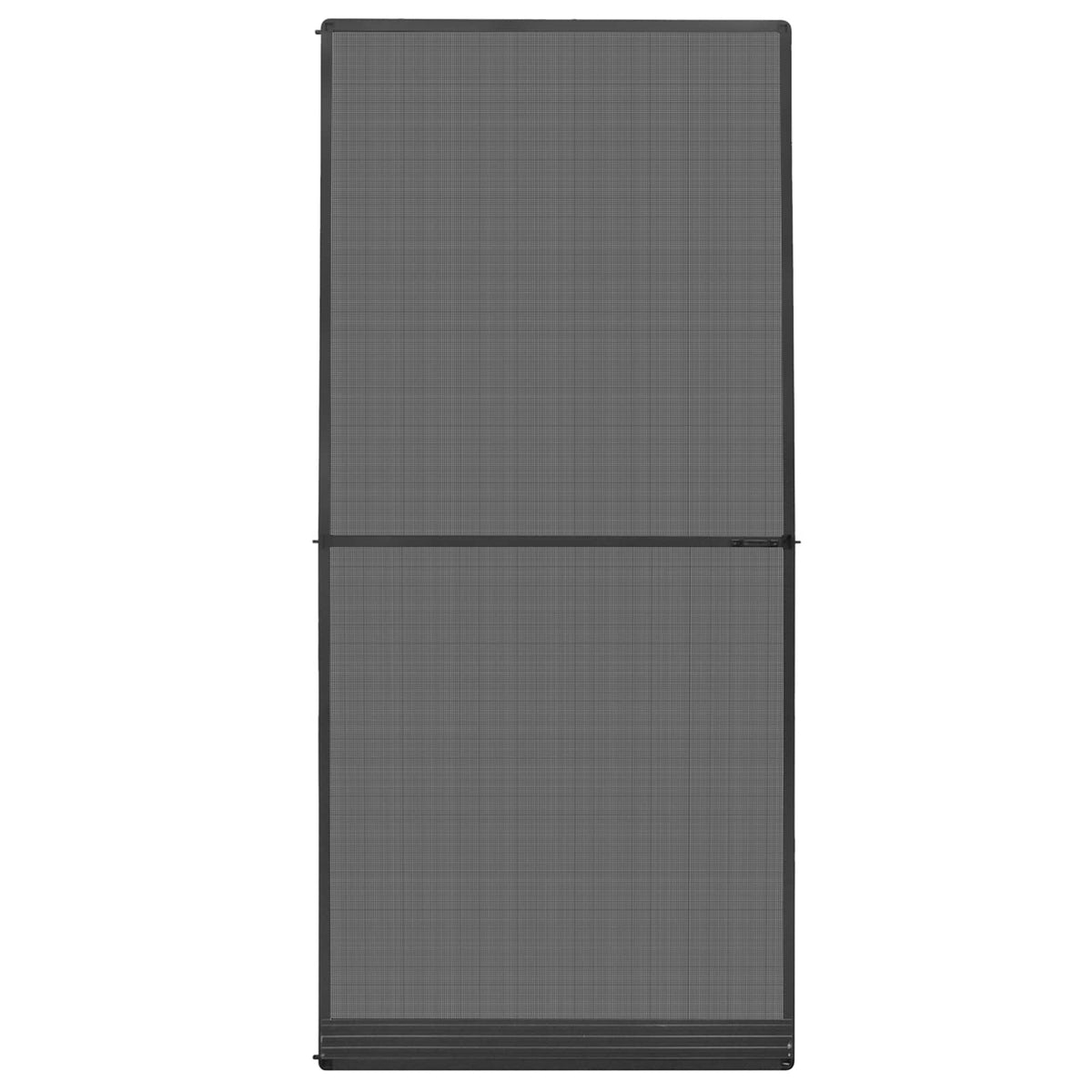 Fällbart insektsfilter Antracit och svart 100 x 215 cm