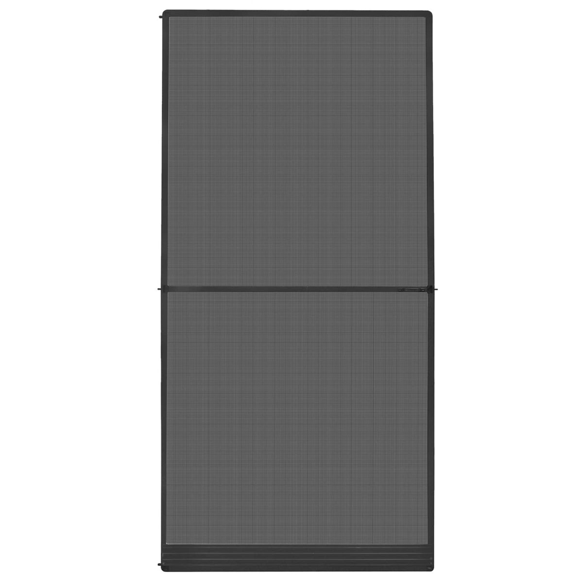 Fällbart insektsfilter Antracit och svart 120 x 240 cm