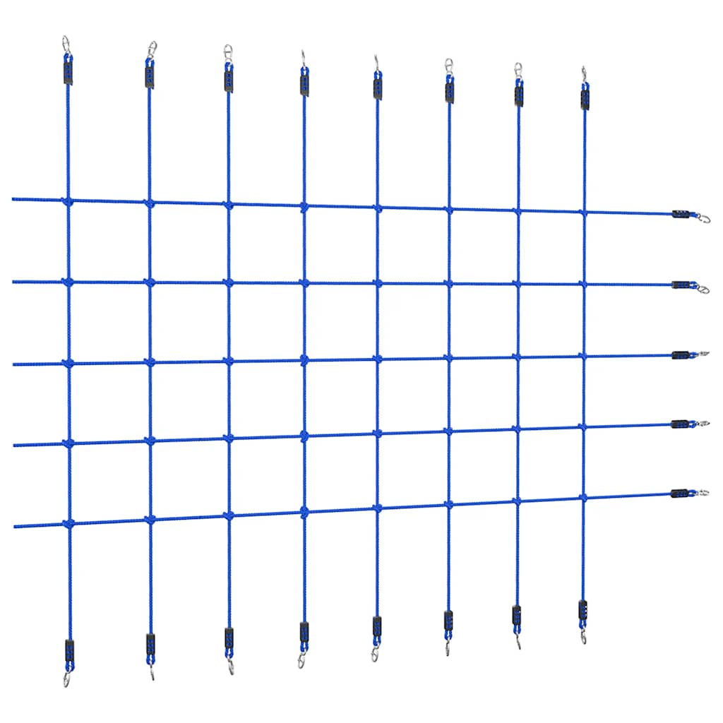 Klätternät 200x150 cm blå
