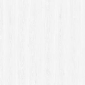 Dekorplast 2 st vitt trä 500x90 cm PVC