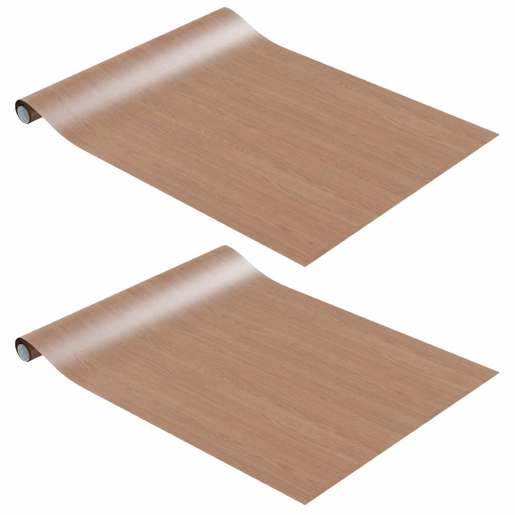 Dekorplast 2 st ljus ek 500x90 cm PVC