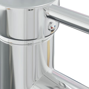 Inbyggt handfat med blandare 61x39x18 cm keramik vit