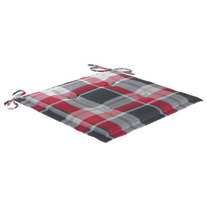 Trädgårdsstolar med dynor 3 st massivt akaciaträ