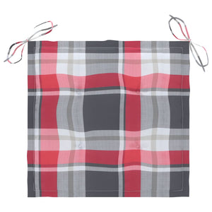 Trädgårdsstolar med dynor 4 st grå massivt akaciaträ