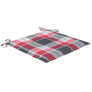 Trädgårdsstolar med dynor 4 st grå massivt akaciaträ