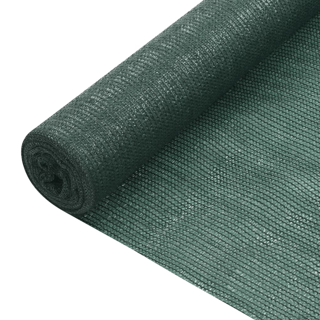 Insynsskyddsnät grön 1,8x50 m HDPE 75 g/m²