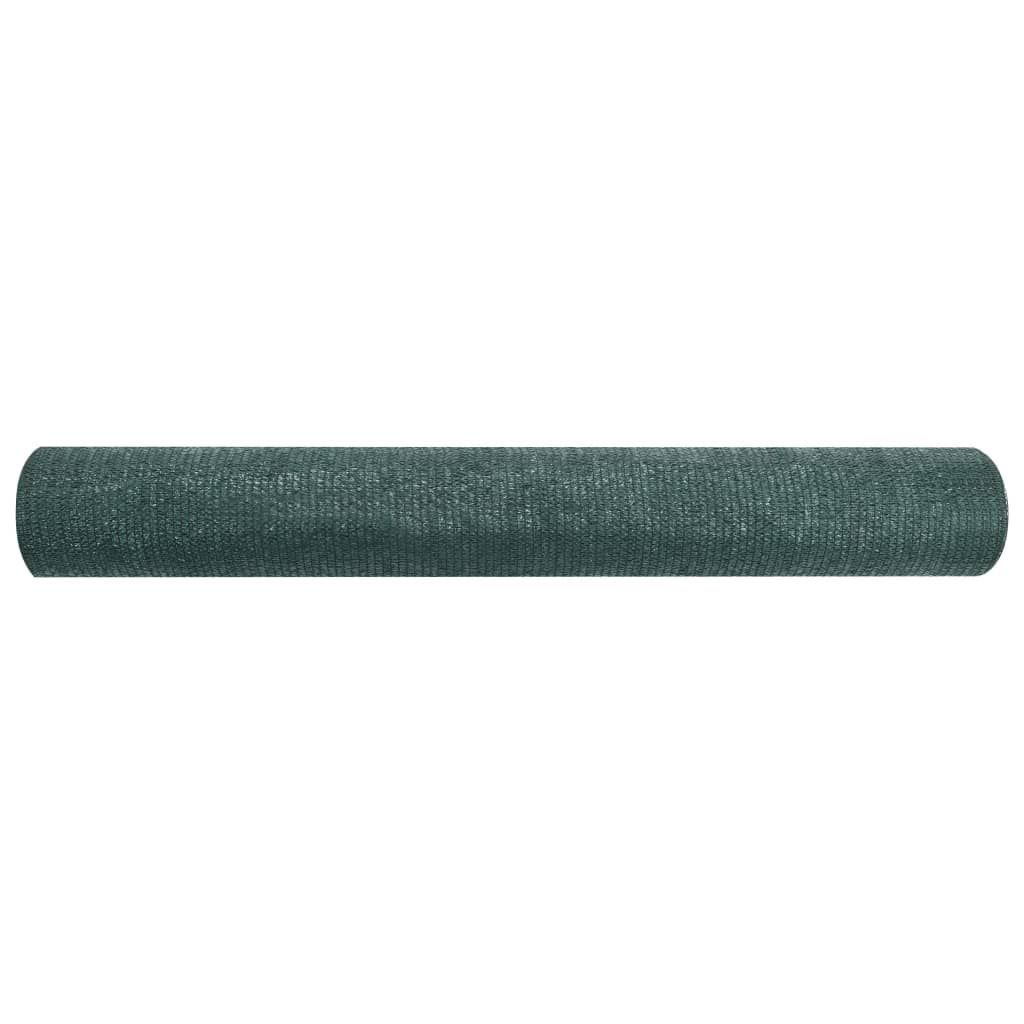 Insynsskyddsnät grön 1,8x50 m HDPE 75 g/m²