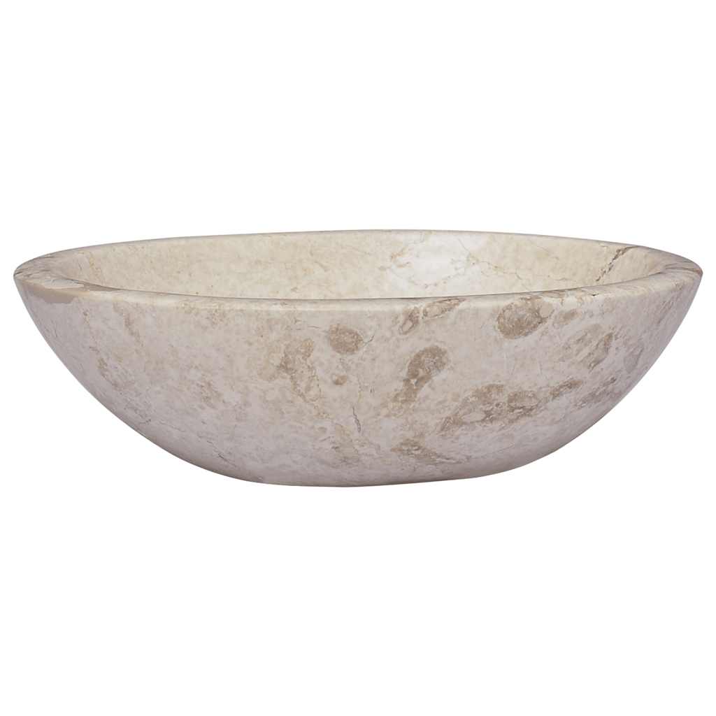 Handfat gräddvit 53x40x15 cm marmor