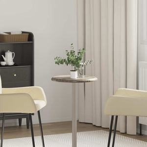 Bordsskiva grå Ø40x2,5 cm marmor