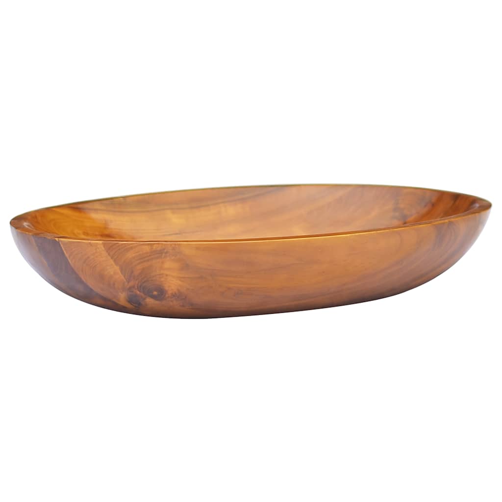 Handfat massiv teak 60x40x10 cm