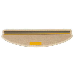 Trappstegsmattor självhäftande sisal 15 st 65x21x4 cm berber