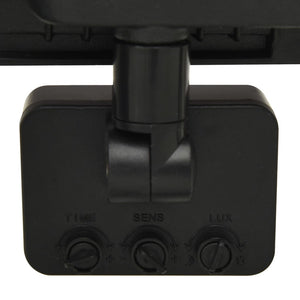 Strålkastare med sensor 50 W LED varmvit