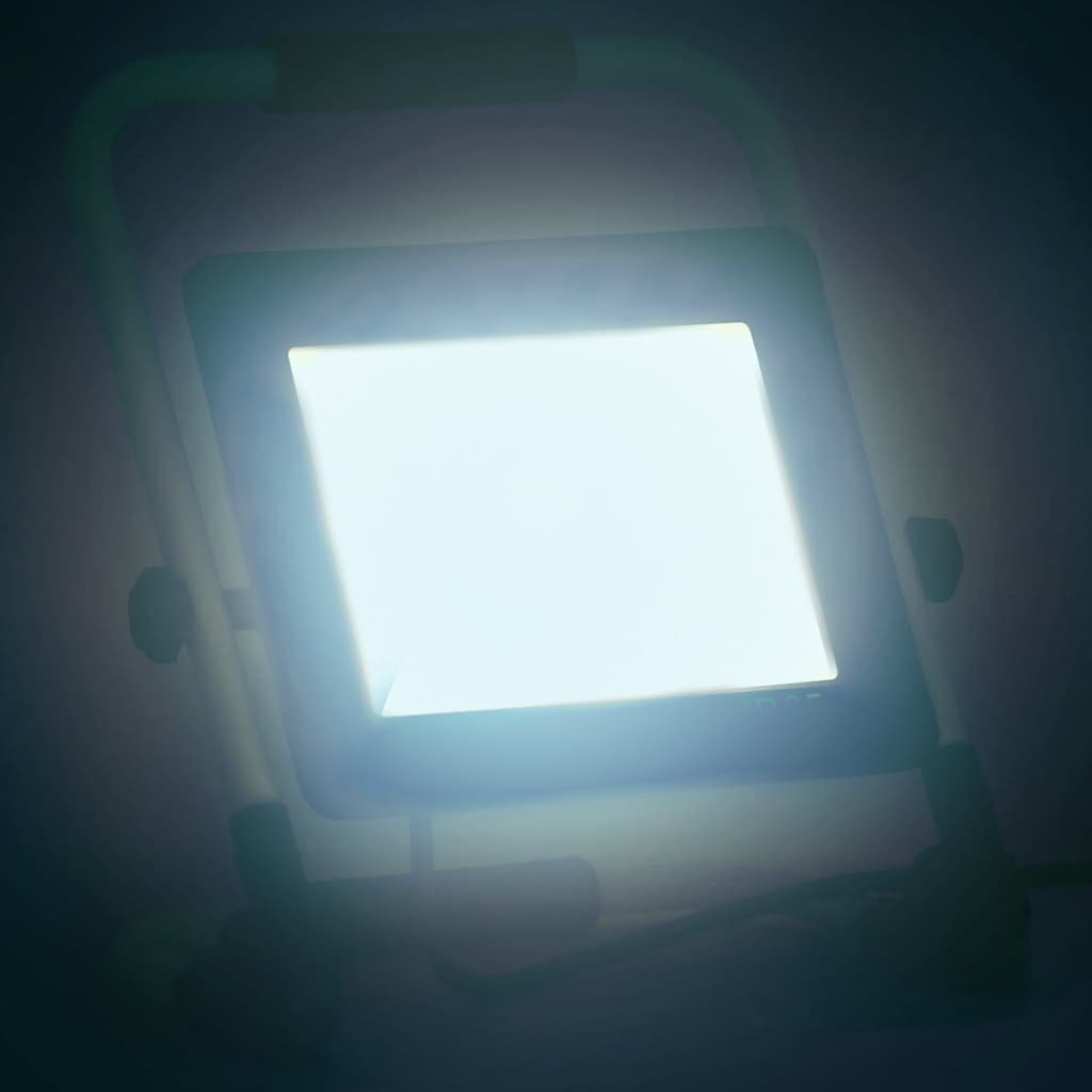 Strålkastare med handtag 100 W LED kallvit