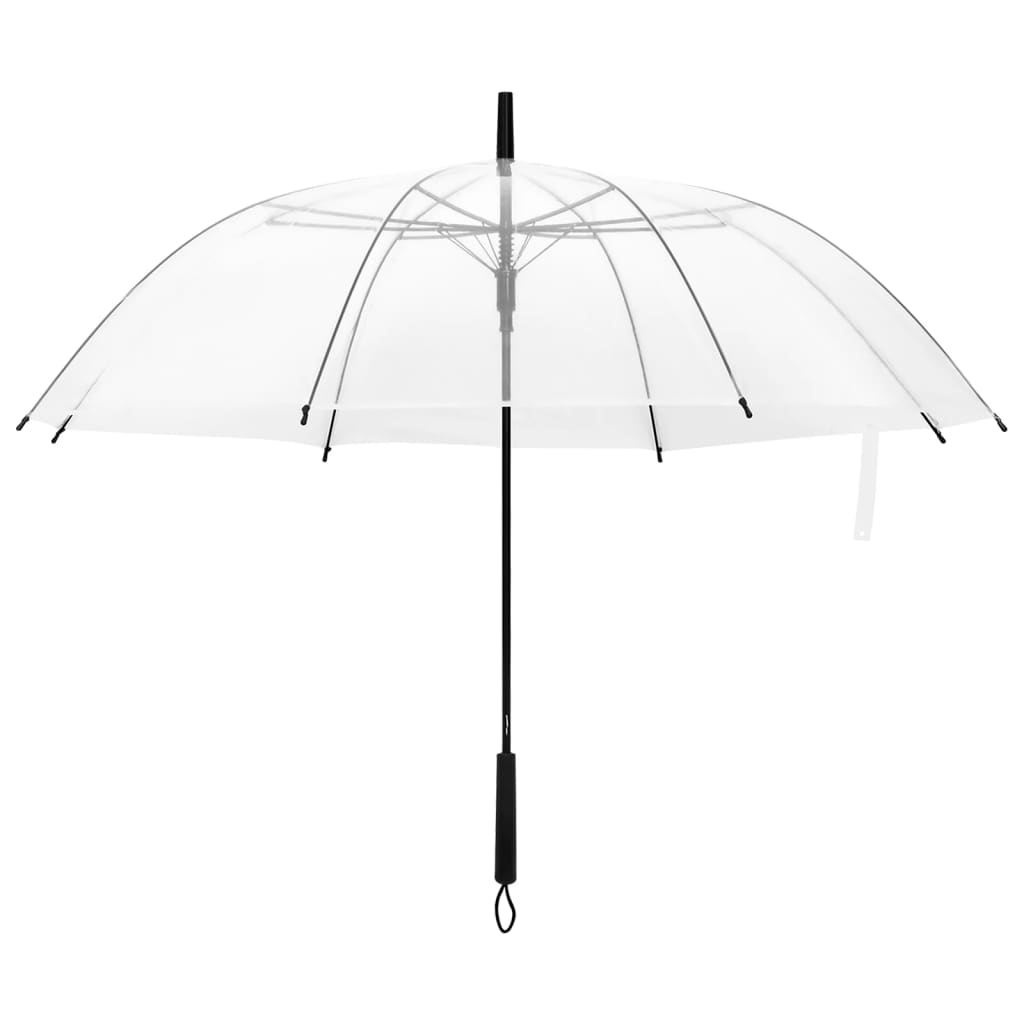 Paraply genomskinligt 107 cm