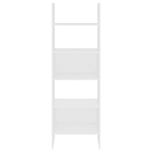 Bokhylla vit 60x35x180 cm konstruerat trä