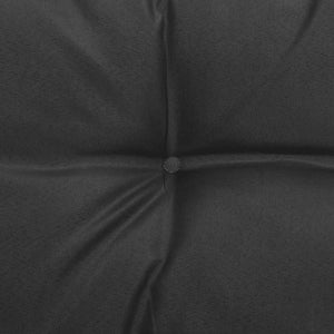 Hörnsoffa för trädgården med antracit dynor massiv furu