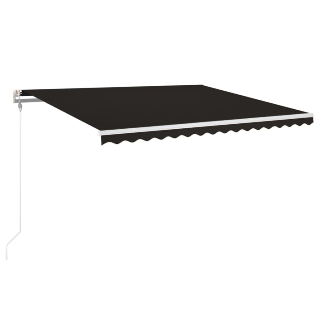 Automatisk markis 400x350 cm antracit