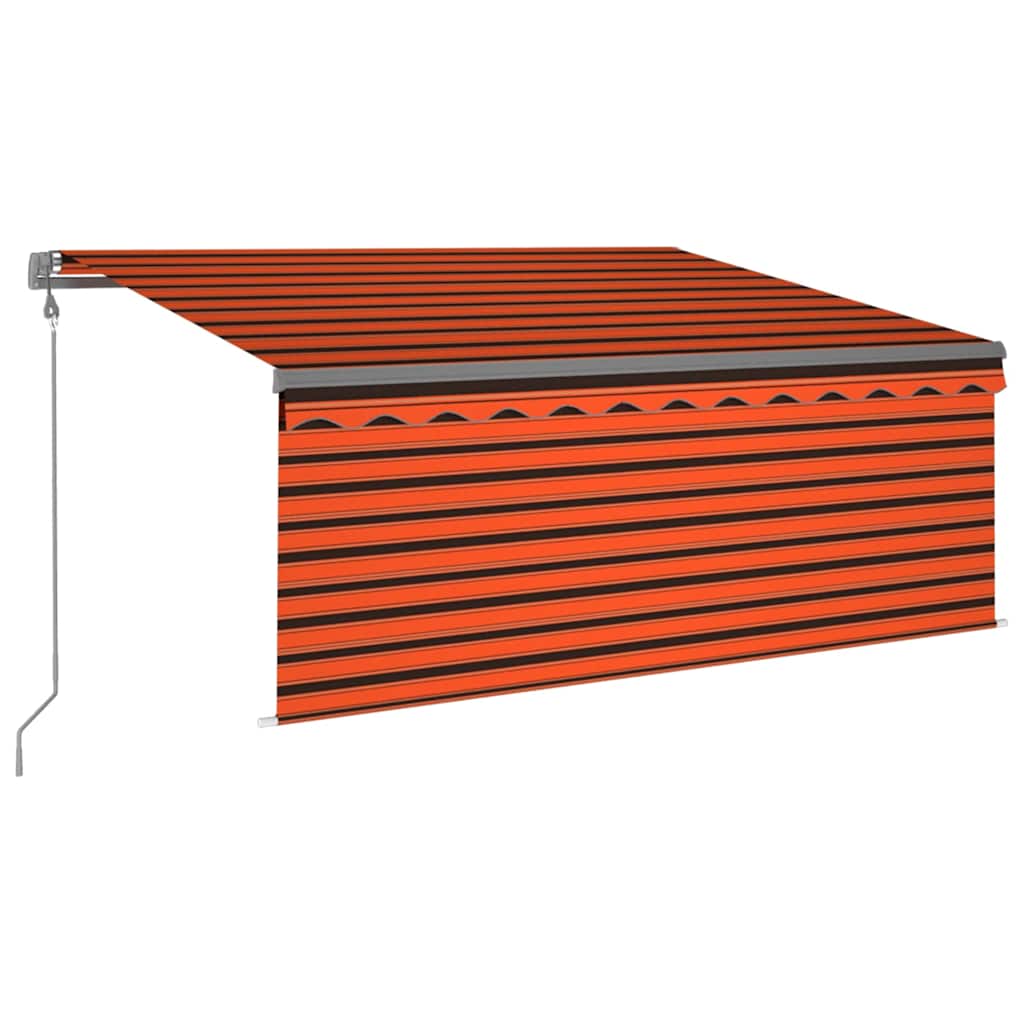 Automatisk markis rullgardin vindsensor LED 3,5x2,5m