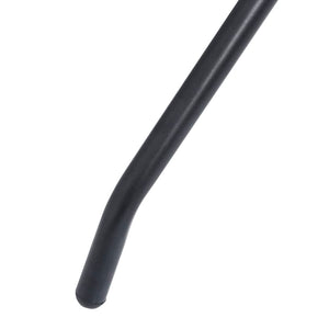 Caféset 3 delar aluminium och textilen svart