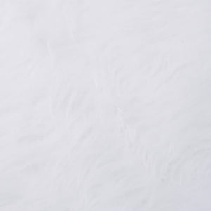 Julgranskjol vit 90 cm fuskpäls