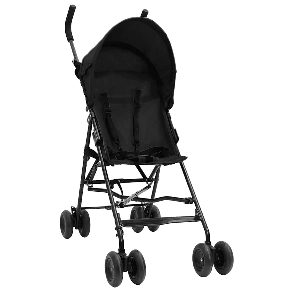 Paraplyvagn antracit och svart stål