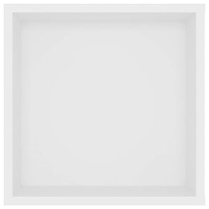 Väggmonterad tv-bänk vit 102x35x35 cm konstruerat trä