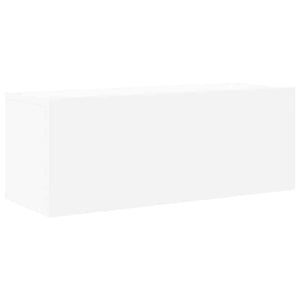 Tv-skåp 6 delar vit konstruerat trä