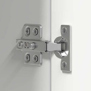 Tv-skåp 6 delar vit konstruerat trä