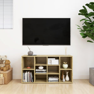 Skobänk sonoma-ek 103x30x55 cm konstruerat trä