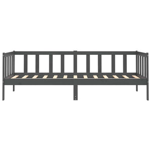 Dagbädd grå massiv furu 90x200 cm