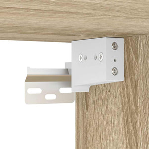 Skoskåp sonoma-ek 31,5x35x70 cm konstruerat trä