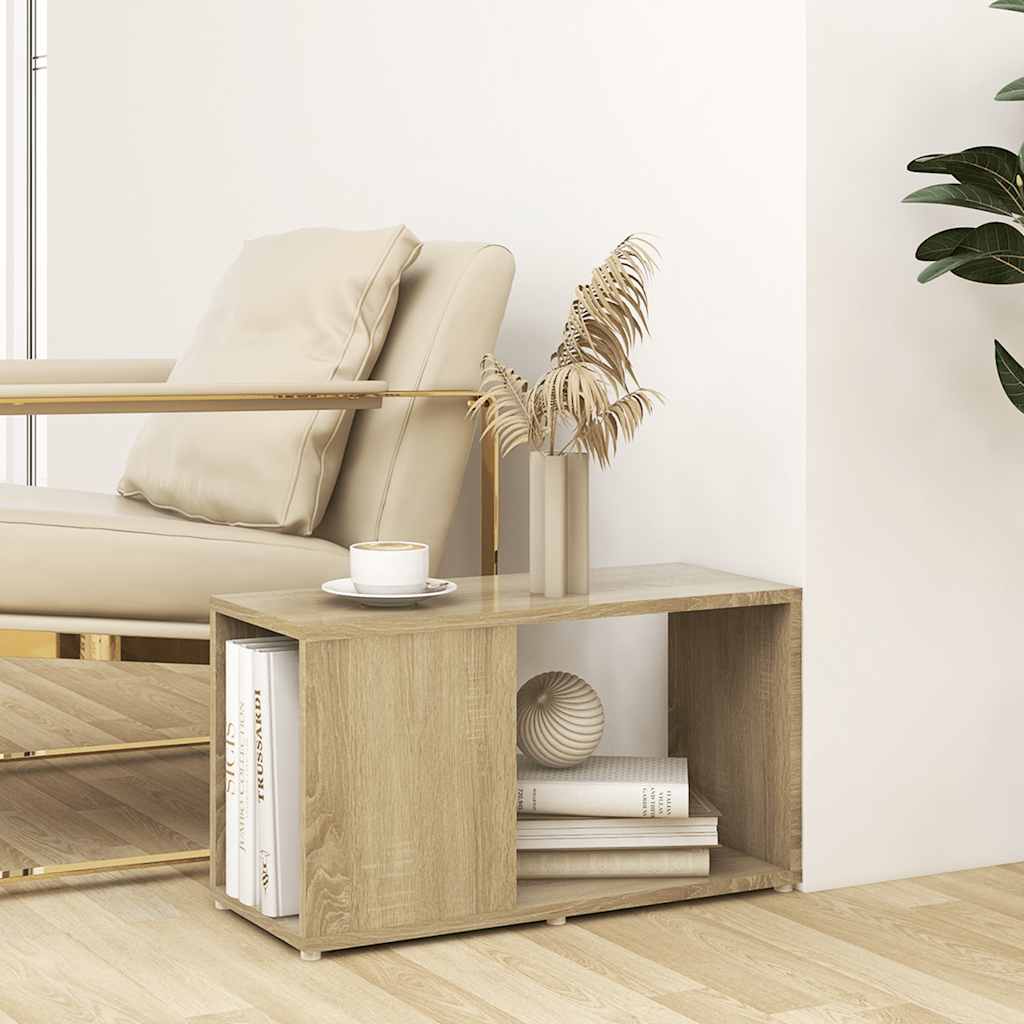 TV-bänk sonoma-ek 60x24x32 cm konstruerat trä