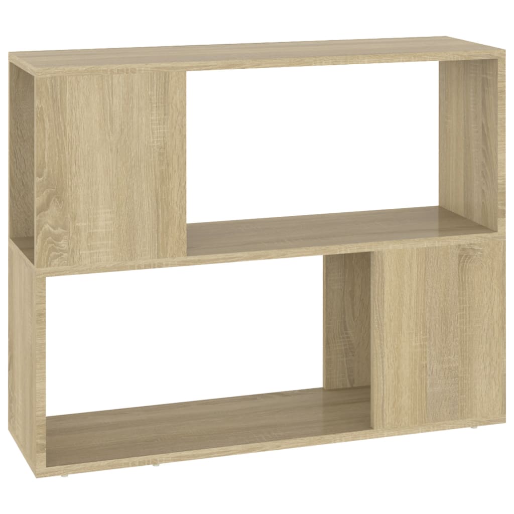 Tv-bänk sonoma-ek 80x24x63 cm konstruerat trä