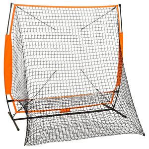 Multisport baseball träningsnät svart 174x76x158,5 cm