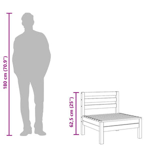 Mittensoffa massiv furu