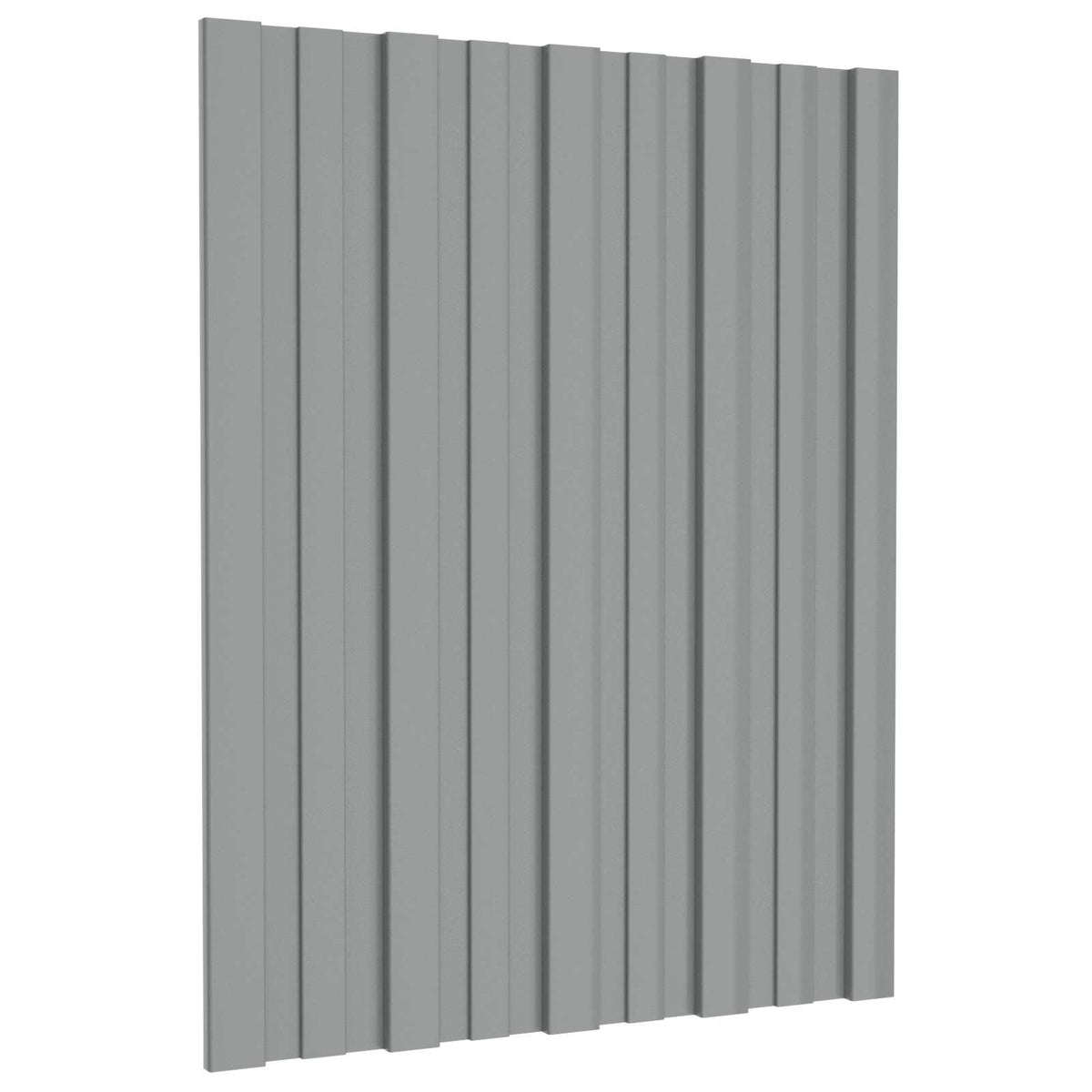 Takpanel 36 st Grå 60 x 45 cm Galvaniserat stål