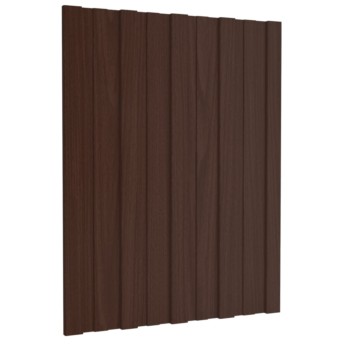 Takpanel 12 st Brun 60 x 45 cm Galvaniserat stål