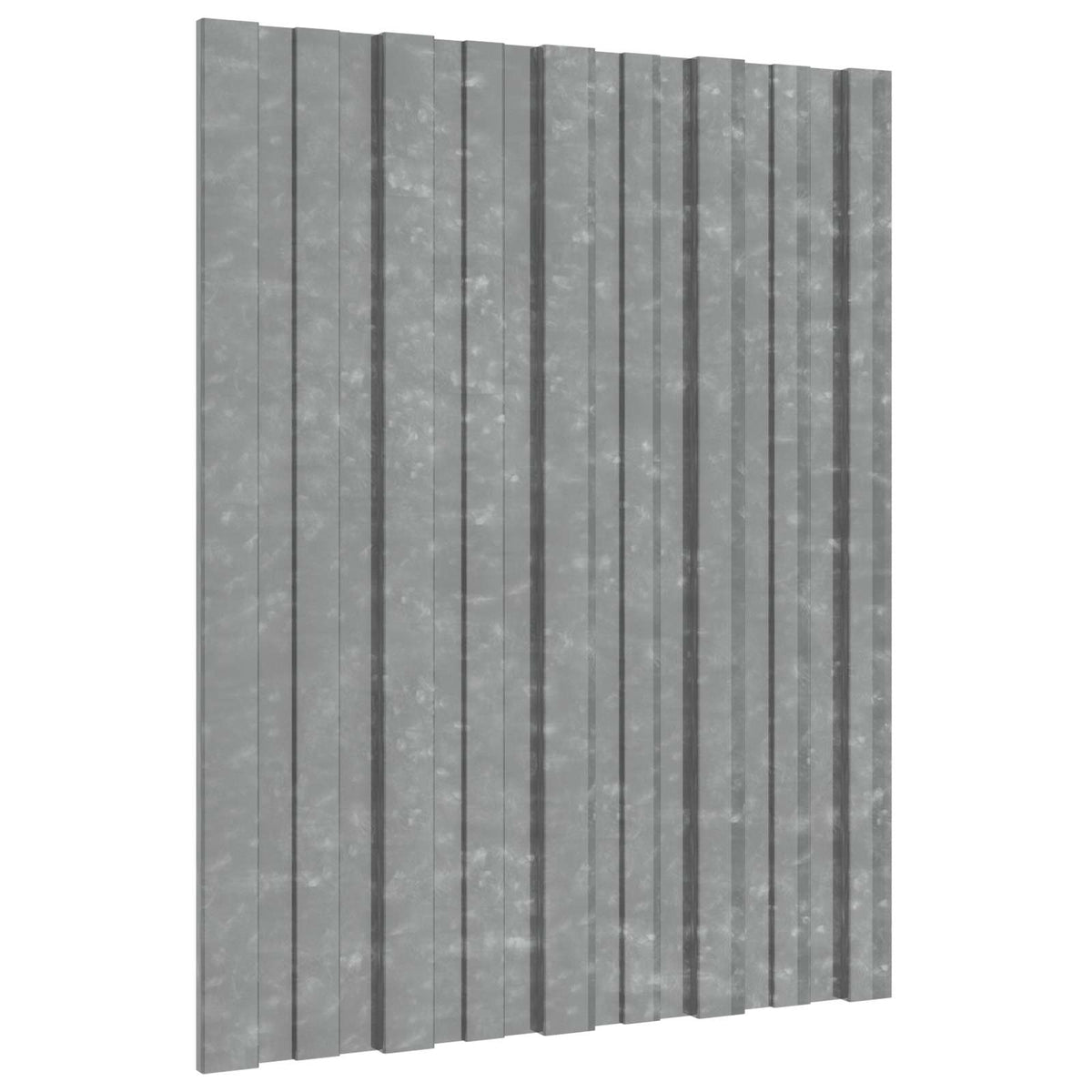 Takpanel 36 st Silver 60 x 45 cm Galvaniserat stål