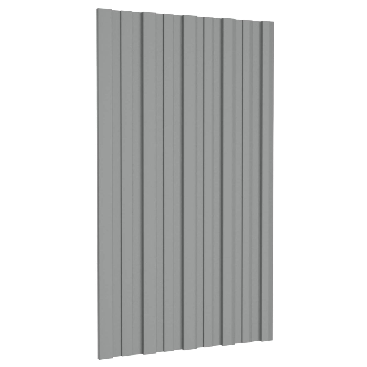 Takpanel 36 st Grå 80 x 45 cm Galvaniserat stål