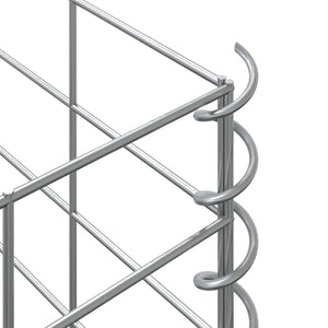 Gabioner 3 st 30x30x150 cm järn