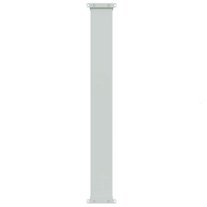 Infällbar sidomarkis 117x600 cm gräddvit